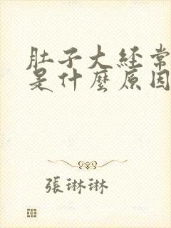 肚子大经常便秘是什么原因