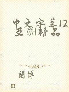 中文字幕12页 亚洲精品