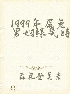 1999年属兔男姻缘几时会来
