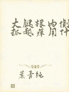 大腿根内侧痒越抓越痒用什么药