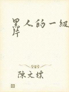 黑人的一级黄色片封面