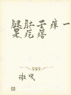 腿肚子痒一抓全是疙瘩