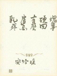 乳房有硬块有点疼怎么回事