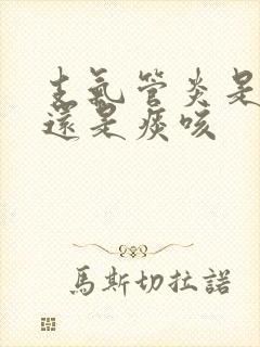 支气管炎是干咳还是痰咳