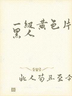 一级黄色片在线黑人