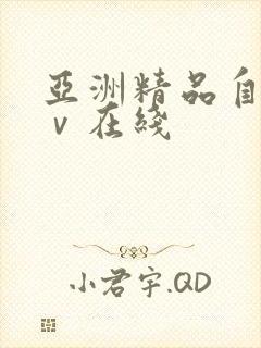 亚洲精品自拍aⅴ在线