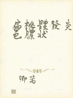 扁桃体发炎带白色脓状