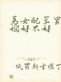 马女配羊男的婚姻好不好封面