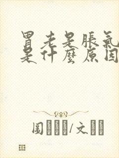 胃老是胀气反酸是什么原因封面