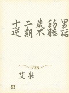 十二岁的男孩叛逆期不听话怎么办