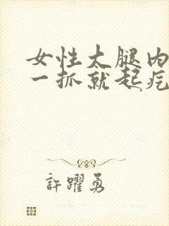 女性大腿内侧痒一抓就起疙瘩是怎么回事