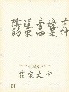 阴道旁边有白色的东西是什么原因