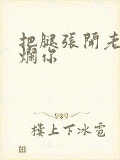 把腿张开老子臊烂你