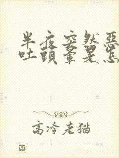 半夜突然恶心呕吐头晕是怎么回事