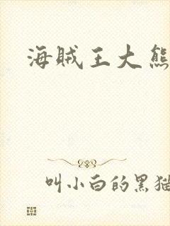 海贼王大熊身高封面