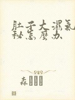 肚子大湿气重便秘怎么办