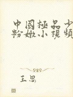 中国极品少妇的粉嫩小视频