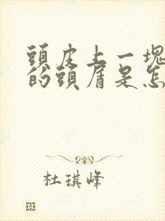 头皮上一块一块的头屑是怎么回事