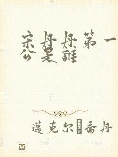 宋丹丹第一任老公是谁