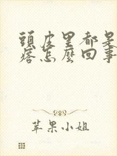 头皮里都是小疙瘩怎么回事封面