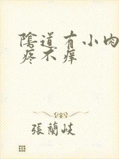 阴道有小肉刺不疼不痒