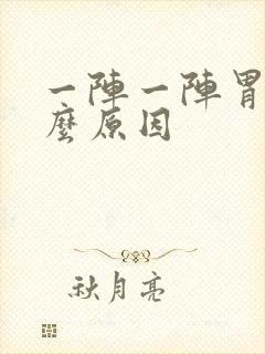 一阵一阵胃痛什么原因