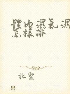 体内湿气湿气重怎样排封面