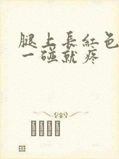 腿上长红色疙瘩一碰就疼