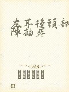 左耳后头部一阵阵抽疼