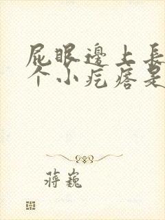 屁眼边上长了一个小疙瘩是怎么回事