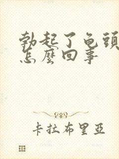 勃起了龟头不硬怎么回事封面