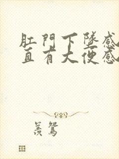 肛门下坠感,一直有大便感