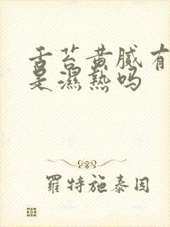 舌苔黄腻有齿痕是湿热吗