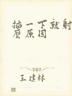 插一下就射是什么原因