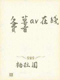 久草av在线免费看