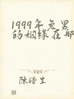 1999年兔男的姻缘在哪