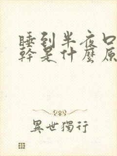 睡到半夜口苦口干是什么原因