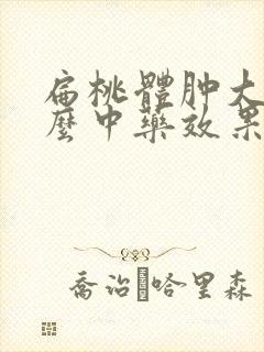 扁桃体肿大吃什么中药效果好