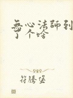 无心法师到底讲了个啥封面