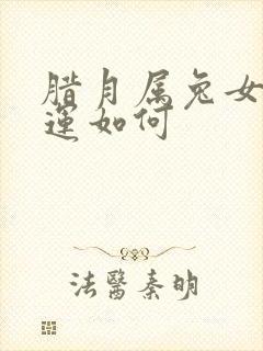 腊月属兔女的命运如何