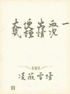 大便出血一般有几种情况