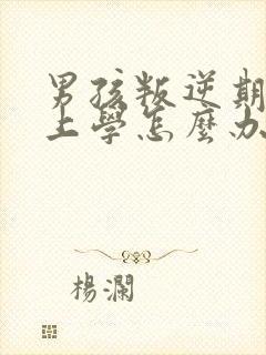 男孩叛逆期不想上学怎么办