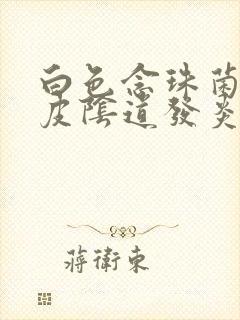 白色念珠菌性表皮阴道发炎