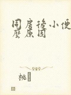 同房后小便疼什么原因