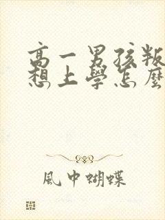 高一男孩叛逆不想上学怎么办