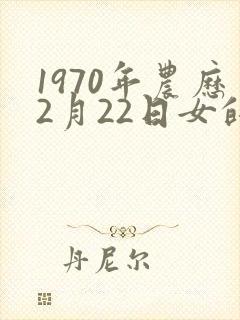 1970年农历2月22日女的命运封面