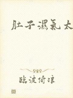 肚子湿气太重了