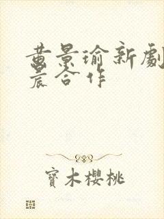 黄景瑜新剧和金晨合作