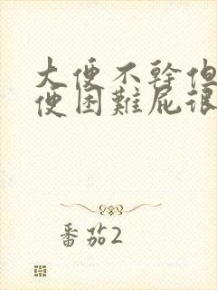 大便不干但是排便困难屁很多