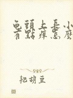 龟头上长小红点有点痒怎么回事